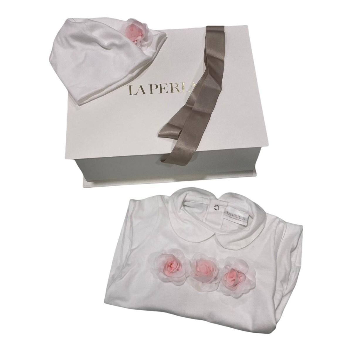 Tutina Baby+Cuffia La Perla 48757h