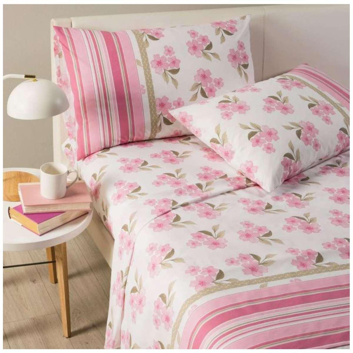 Completo Letto Matrimoniale FIOR DI PESCO