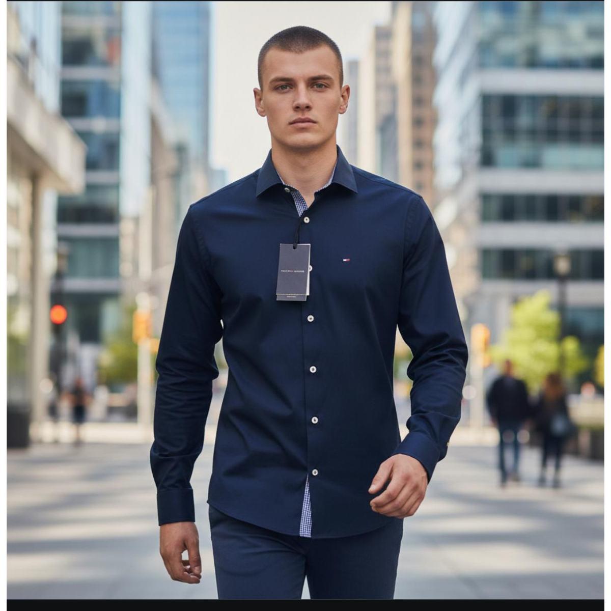 Camicia Uomo Tommy Hilfigher MW26028 DCA