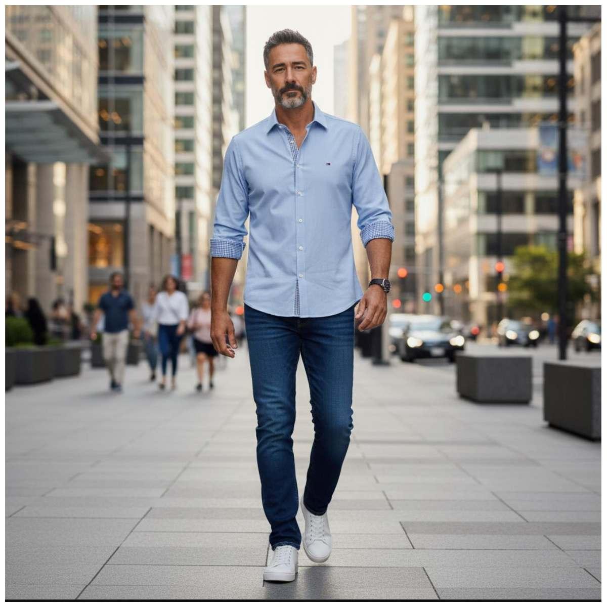 Camicia Uomo Tommy Hilfigher MW26028 DXA