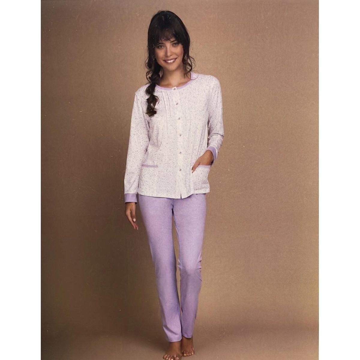 Pigiama Donna Manica Lunga 51534