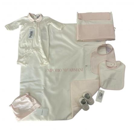 Set Nascita Bimba Armani Outfit 1