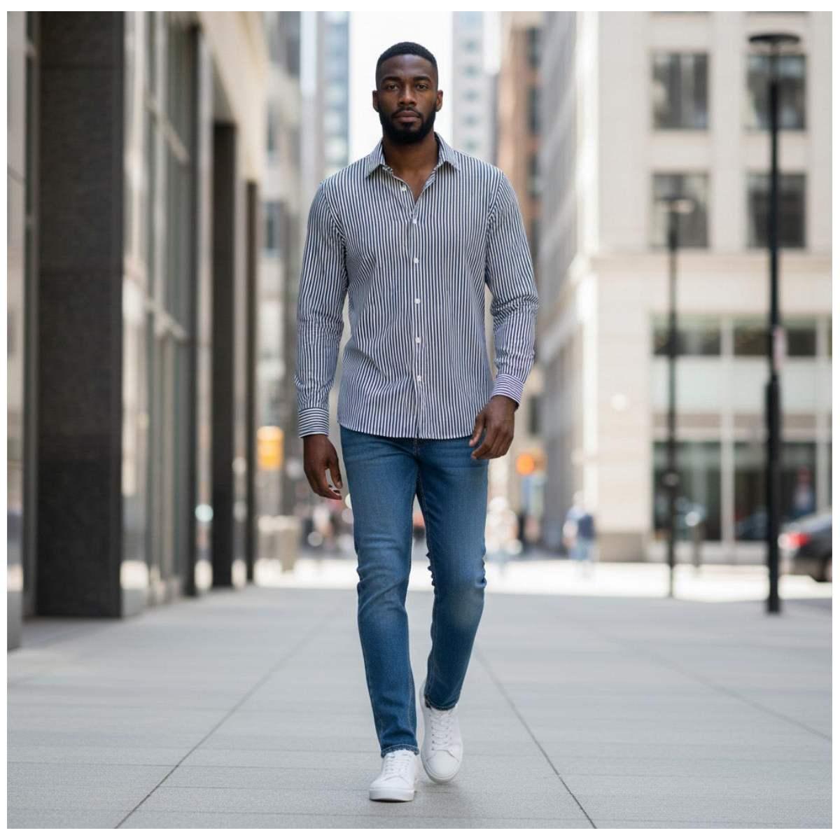 Camicia Uomo Ck Ml K113161 chw