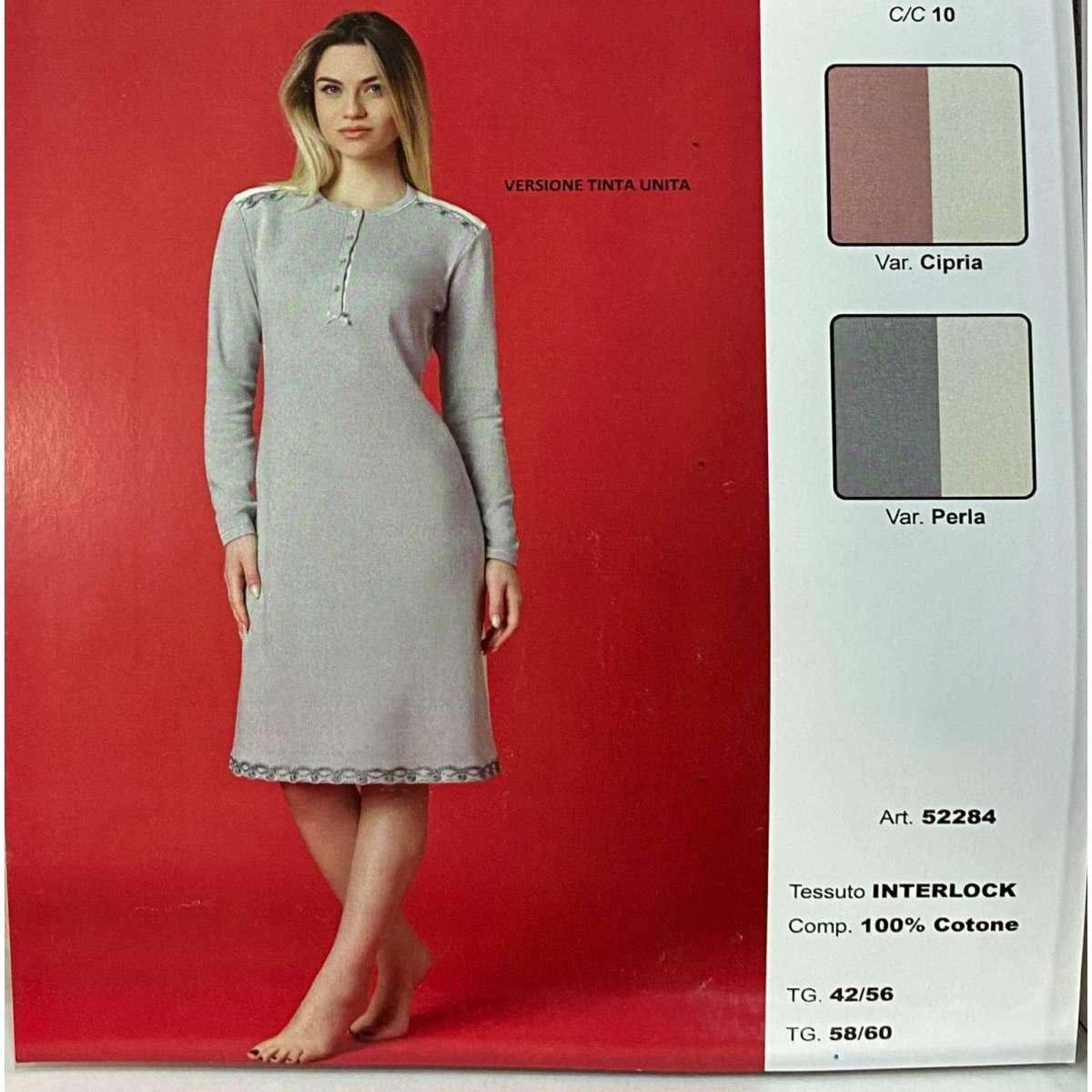 Camicia Da Notte Manica Lunga 52284