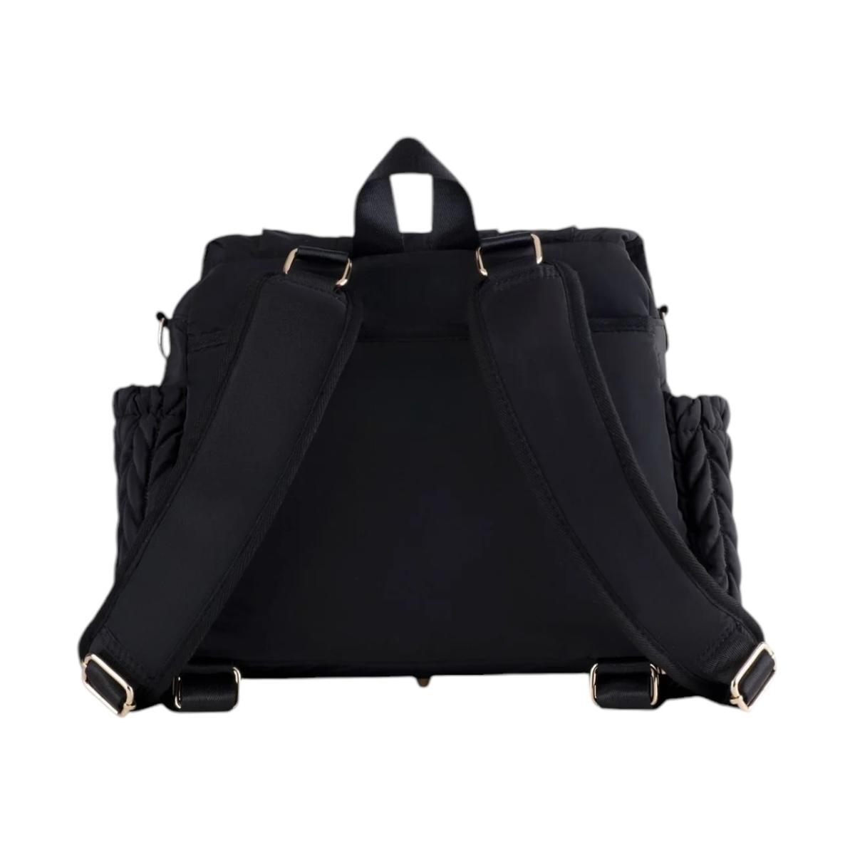 Zaino Donna Treccia Nero