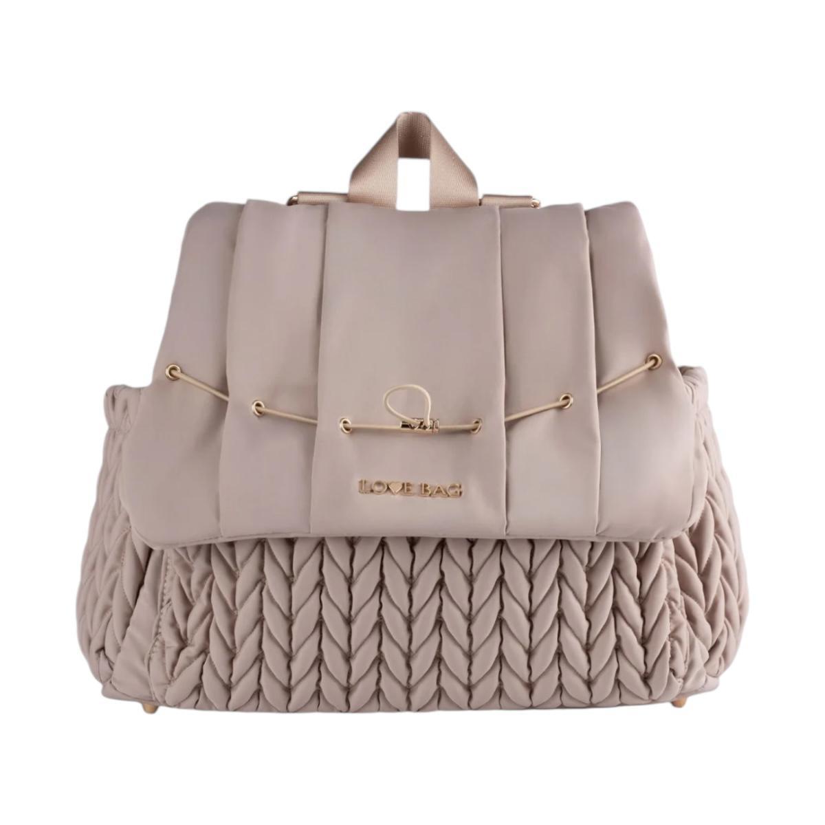 Zaino Donna Treccia Beige