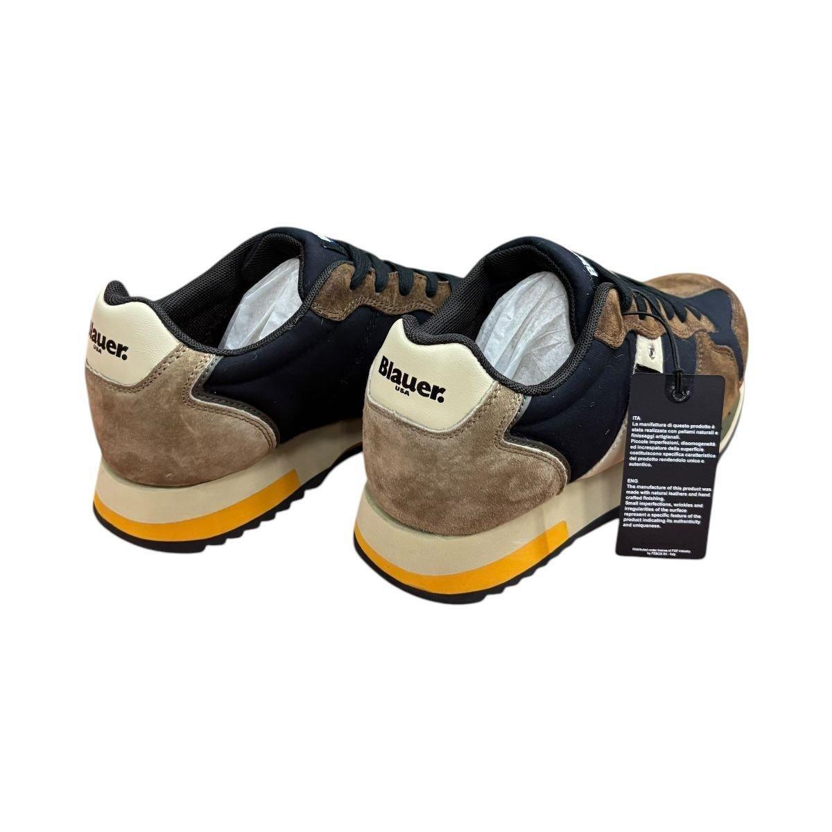 Scarpa Uomo Blauer F4QUEENS01/WAX/B