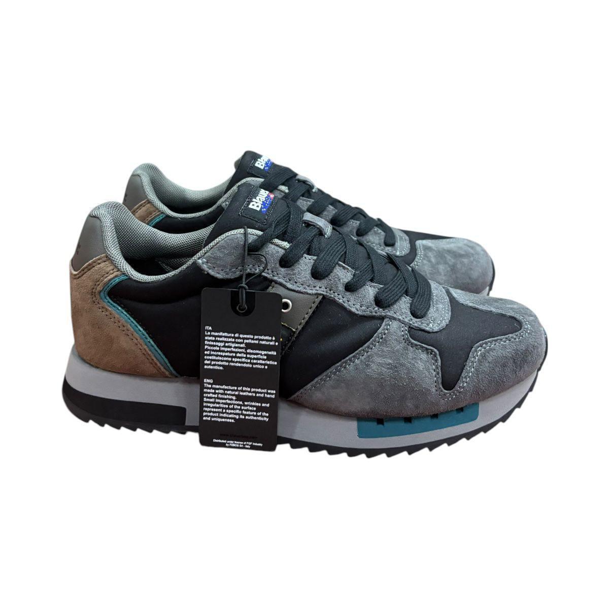 Scarpa Uomo Blauer F4QUEENS01/WAX/D