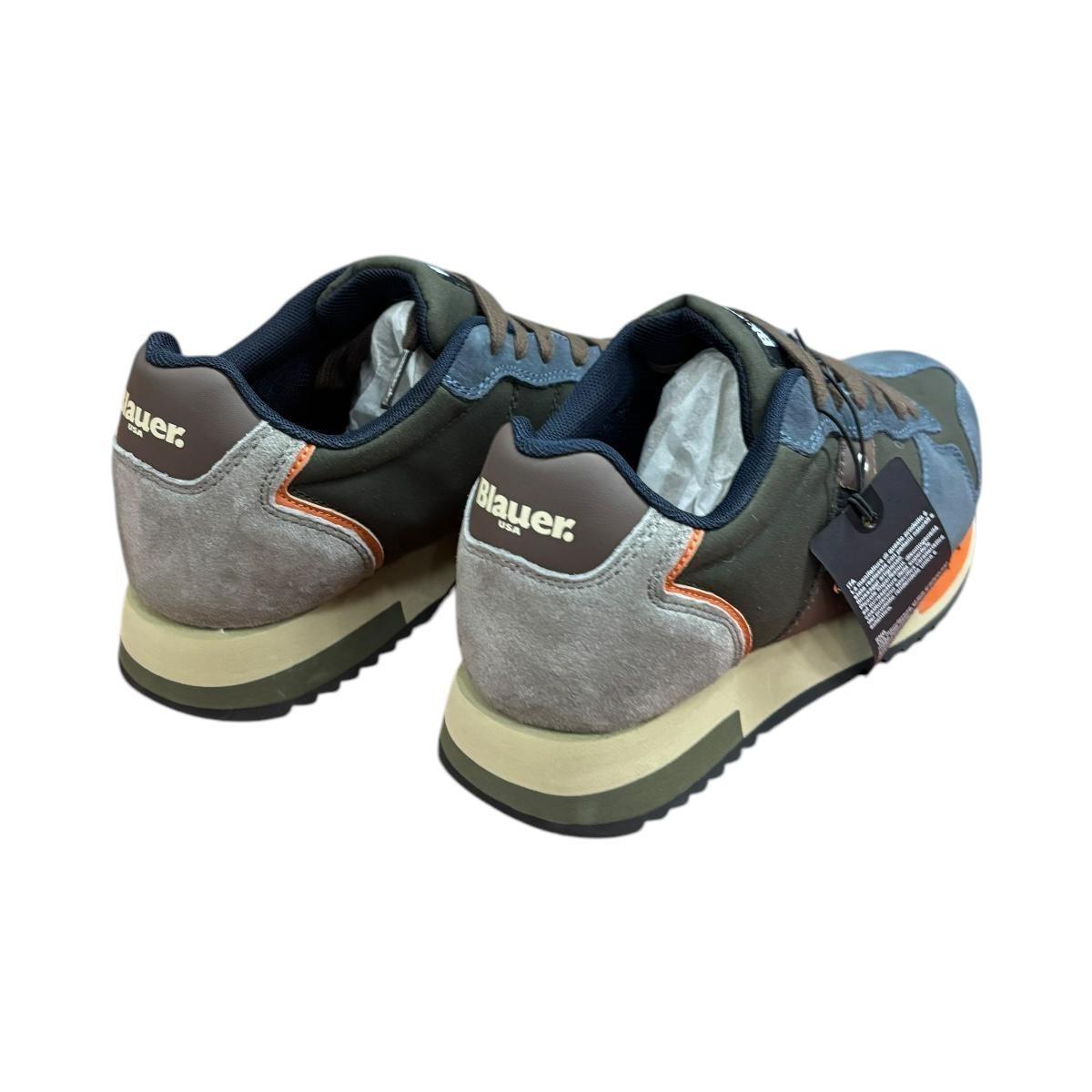 Scarpa Uomo Blauer F4QUEENS01/WAX/N