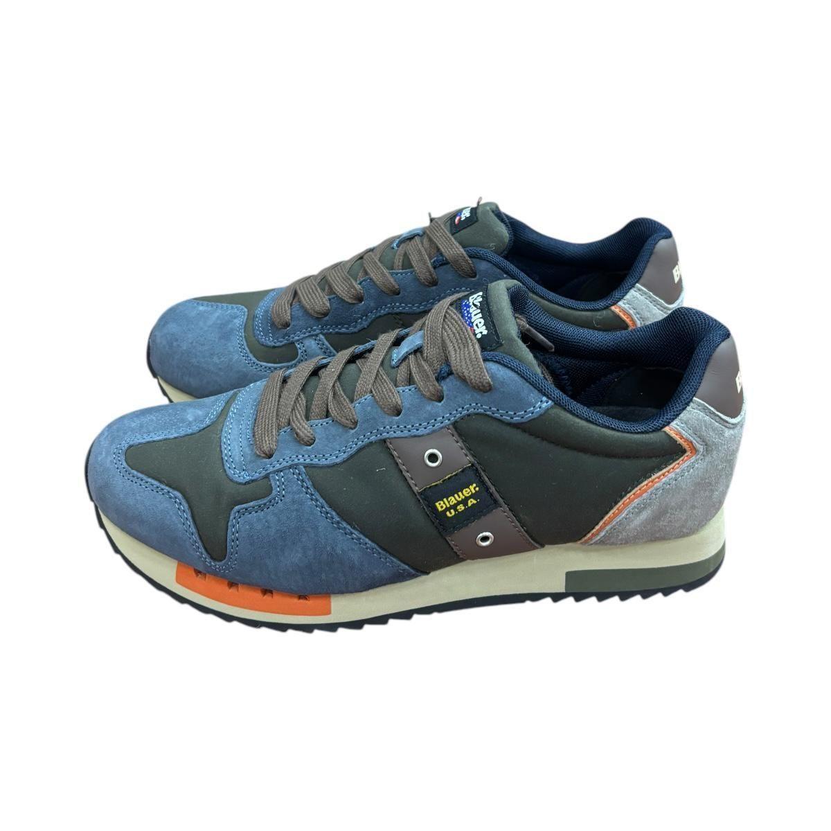 Scarpa Uomo Blauer F4QUEENS01/WAX/N
