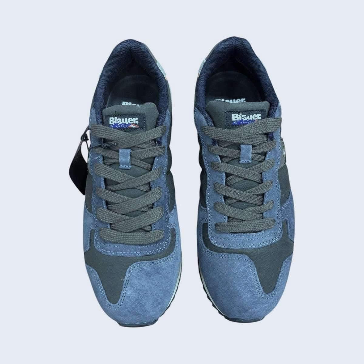 Scarpa Uomo Blauer F4QUEENS01/WAX/N