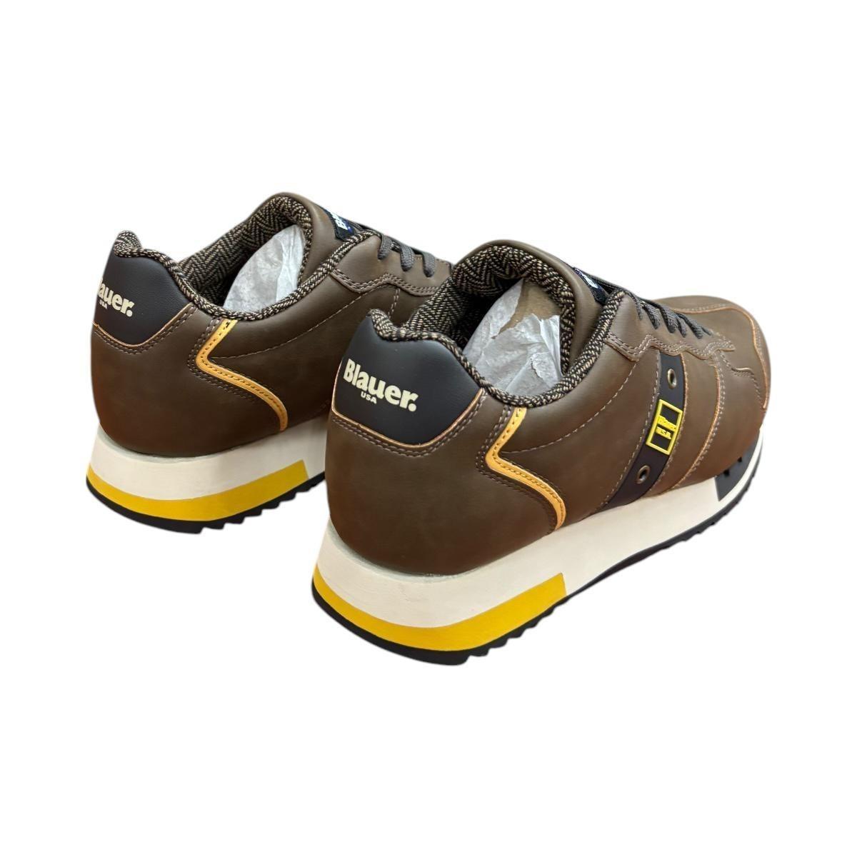 Scarpa Uomo Blauer F4QUEENS02/PUL/BRW