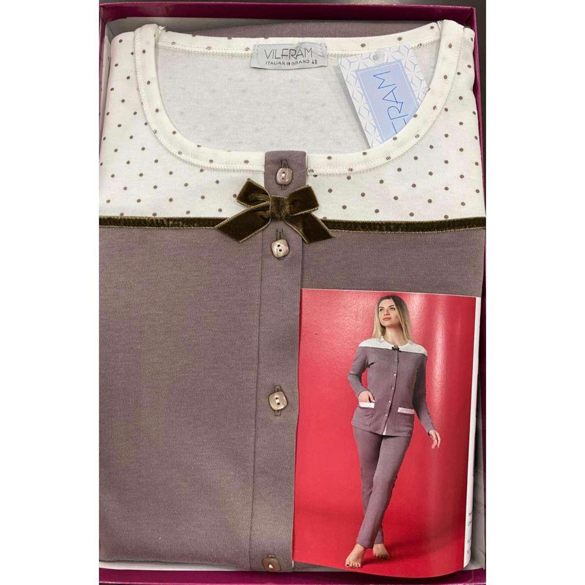 Pigiama Donna Manica Lunga 52266