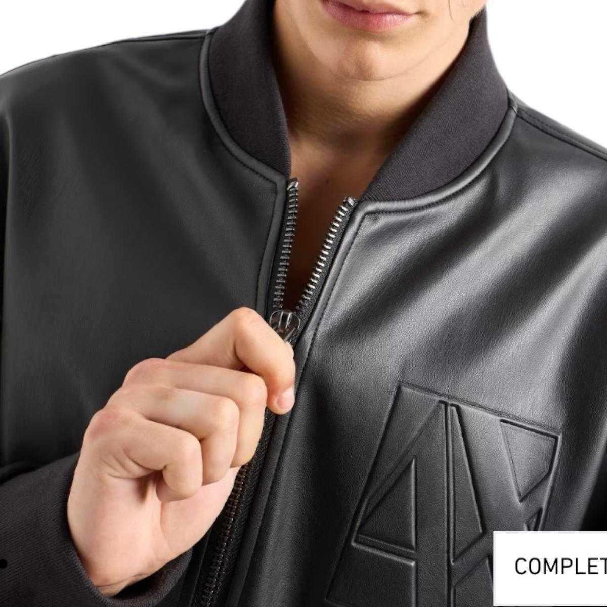 Giubbino Uomo Pelle Exchange 6DZB23 ZE1CZ