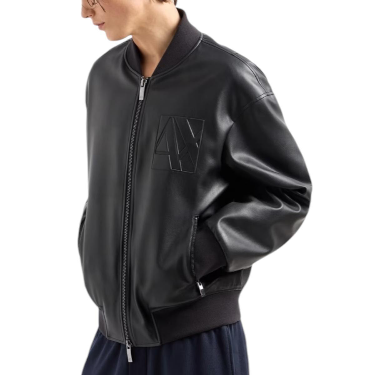 Giubbino Uomo Pelle Exchange 6DZB23 ZE1CZ