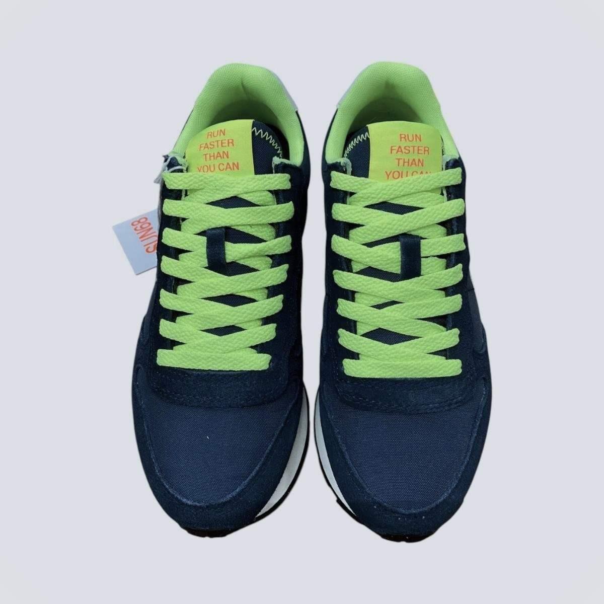 Scarpa Uomo Tom/Fluo Sun68 TZ35102 Var.Blu