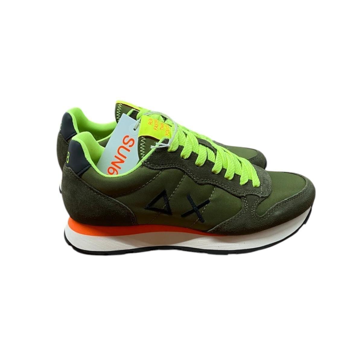Scarpa Uomo Tom/Fluo Sun68 TZ35102 Var.Militare