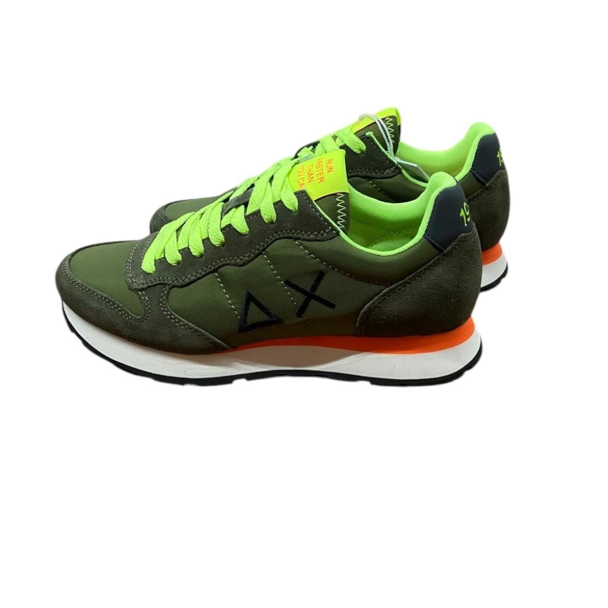 Scarpa Uomo Tom/Fluo Sun68 TZ35102 Var.Militare