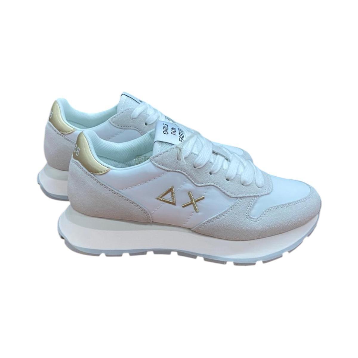 Scarpa Donna Ally gold Sun68 Z35202 Var.B.co