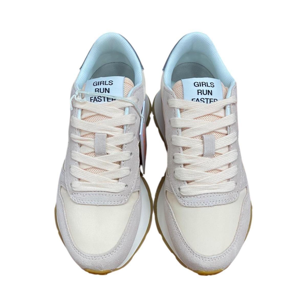 Scarpa Donna Ally gold Sun68 Z35202 Var.Porcella