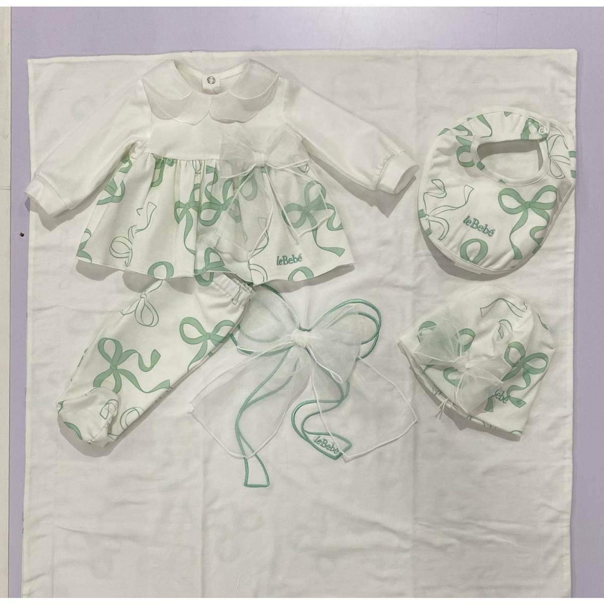 Set Nascita Bimba Le Bebe outifit 31