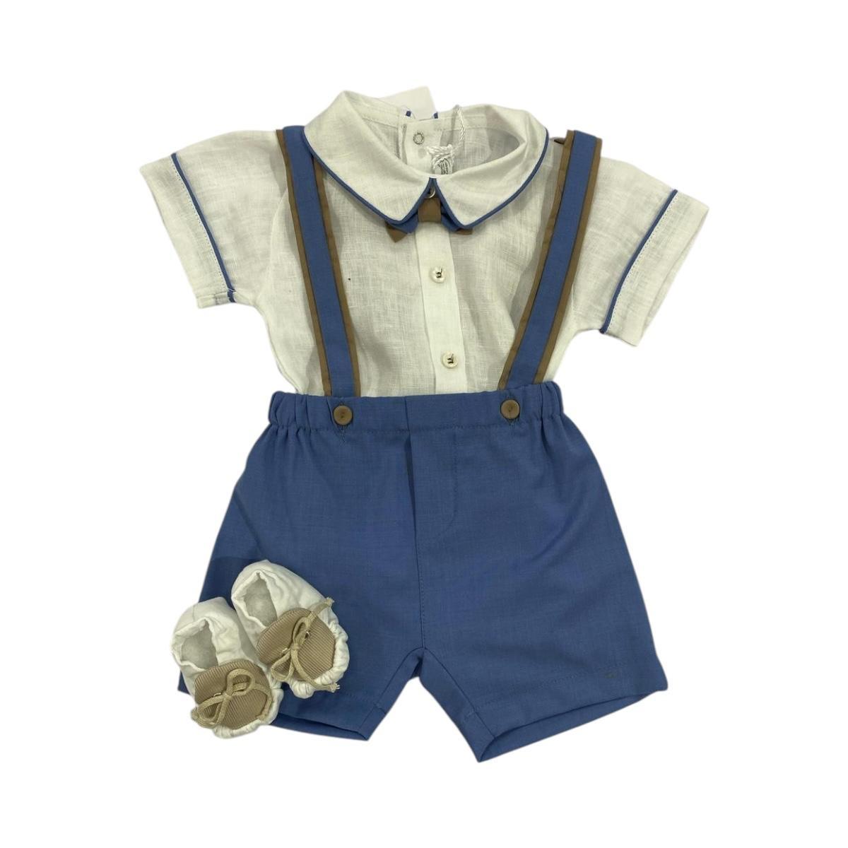 Pagliaccetto+scarpina Neonato Sartoria LPB1009