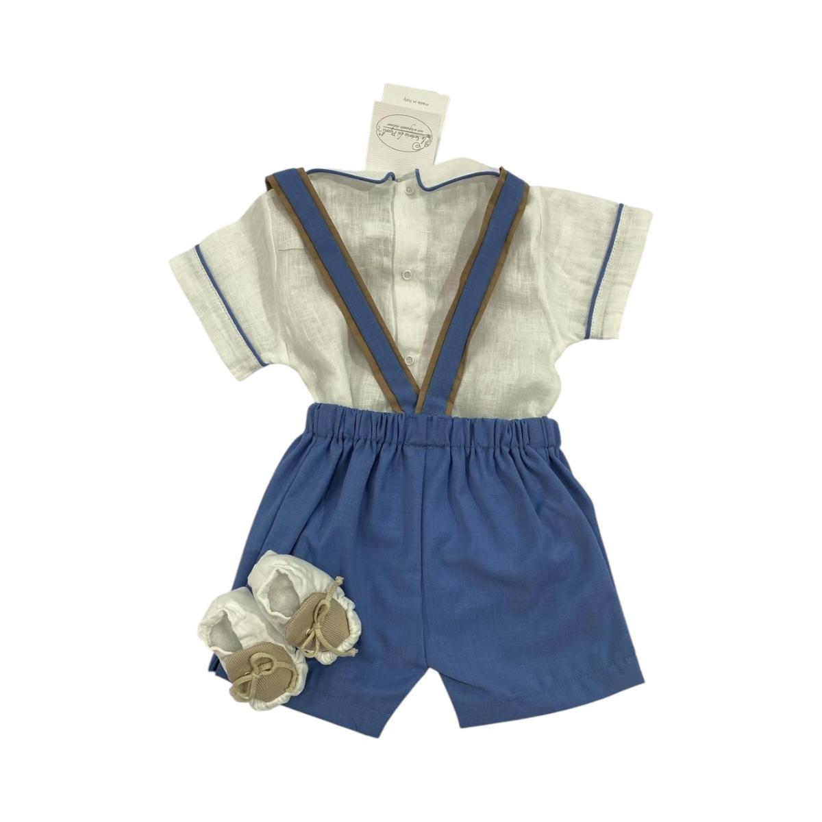 Pagliaccetto+scarpina Neonato Sartoria LPB1009