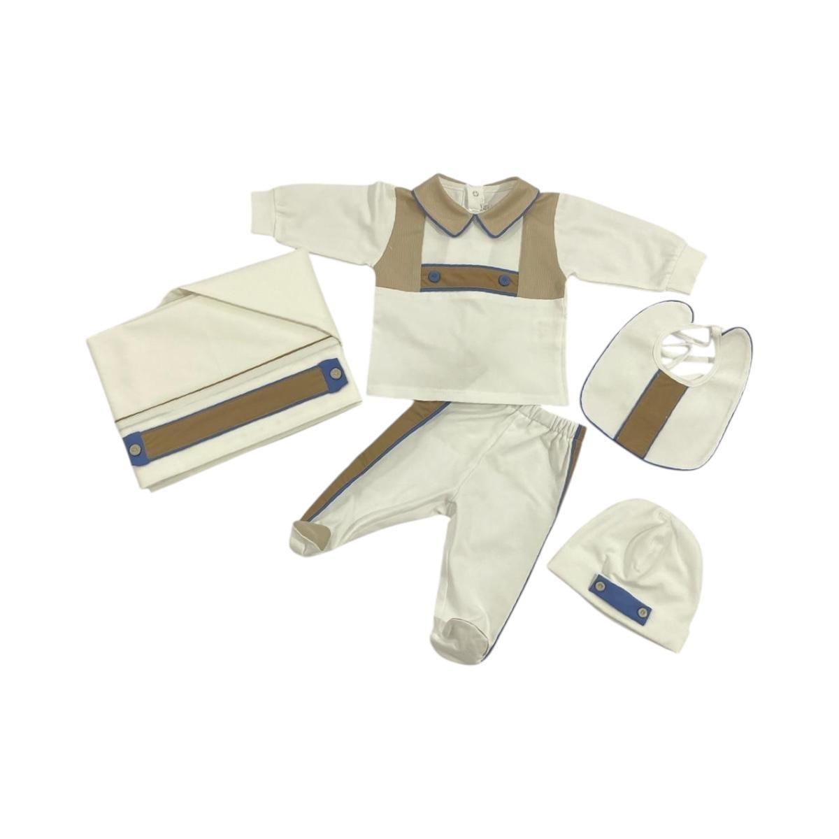 Set Nascita Bimbo Sartoria LC1009 Ooutfit 1