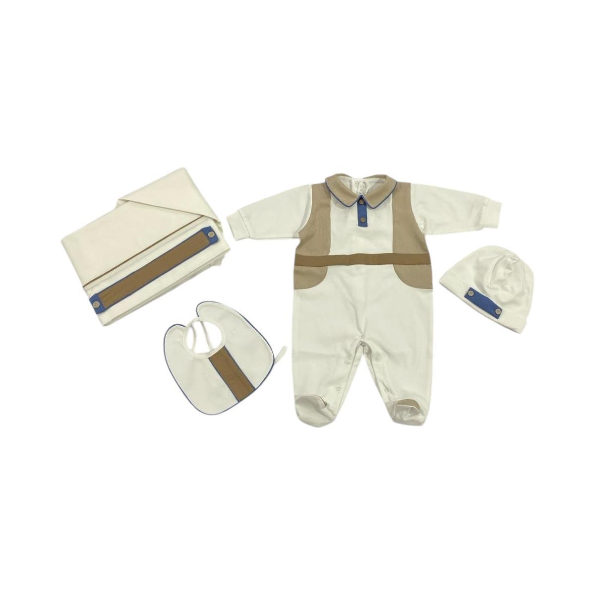 Set Nascita Bimbo Sartoria LC1009 Ooutfit 1
