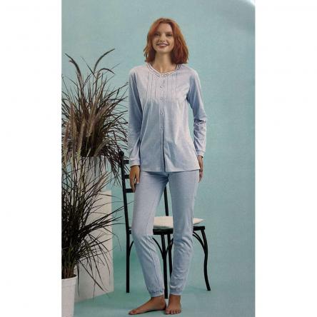 Pigiama Donna Manica Lunga 52335