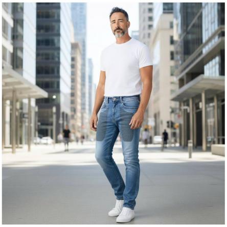 Jeans uomo Jeckerson JAMES002 D071C