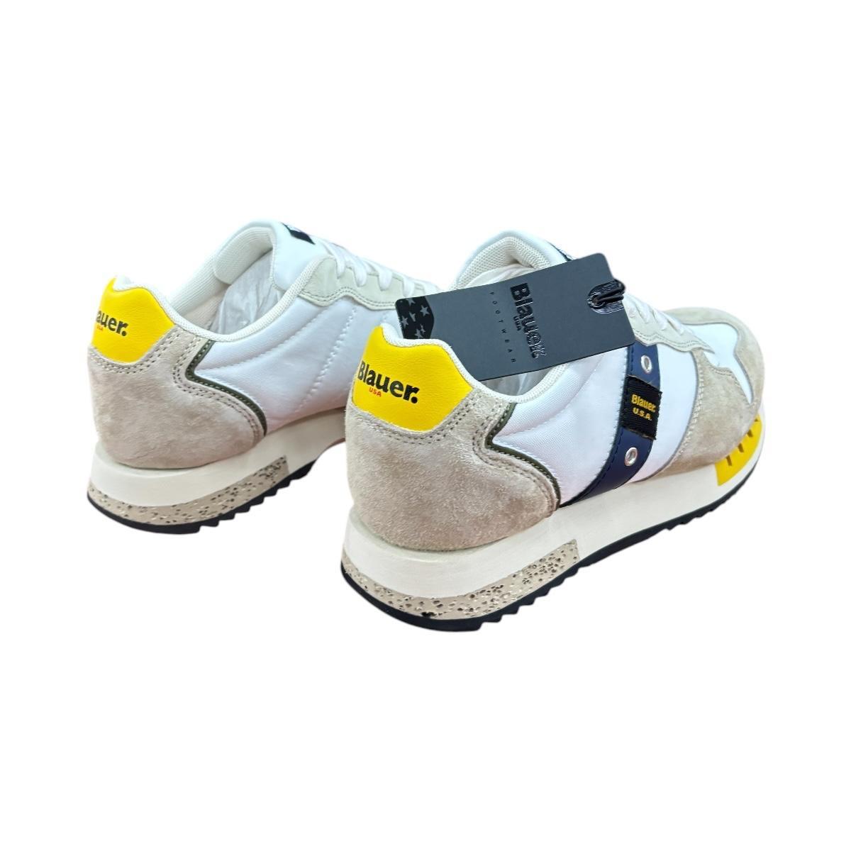 Scarpa Uomo Blauer S5QUEENS01/NUB White