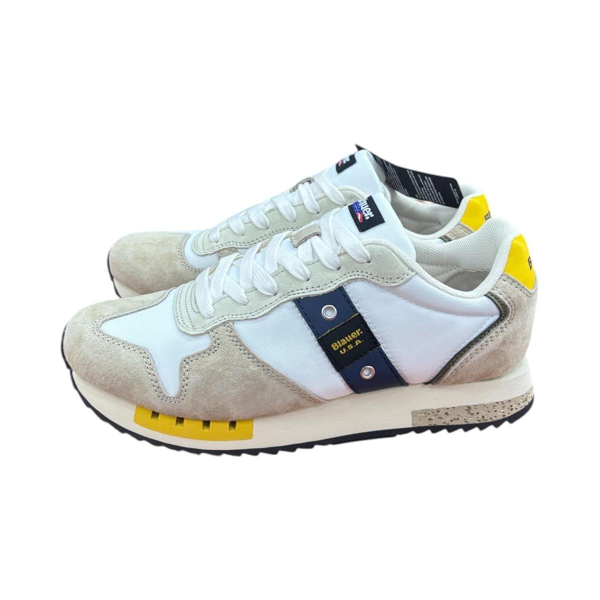 Scarpa Uomo Blauer S5QUEENS01/NUB White