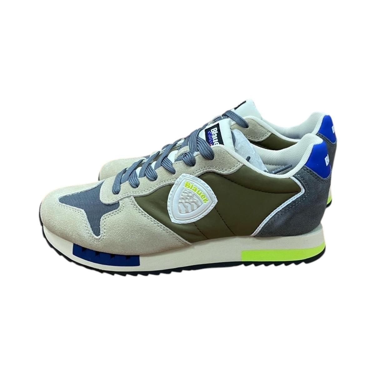 Scarpa Uomo Blauer S5QUEENS05/NES Mlilitary/Green