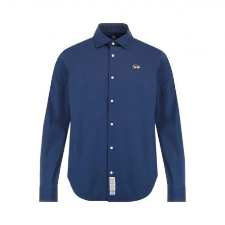 Camicia Uomo La Martina MAC002 PP483 Blu