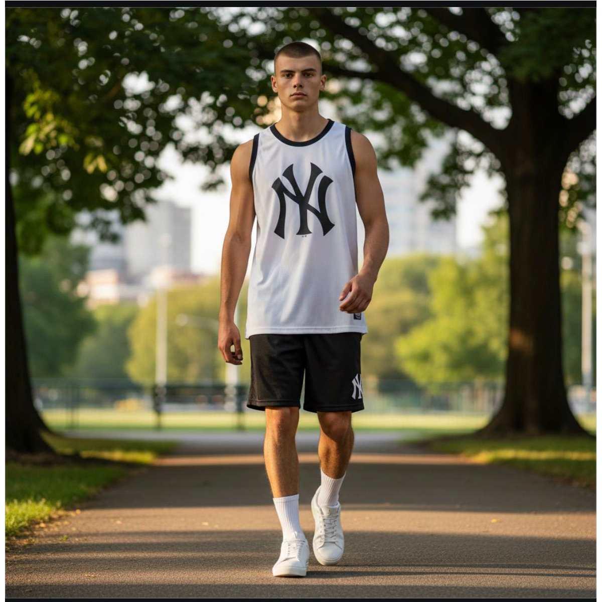 Canotta Basket Uomo Yankees 657796ww