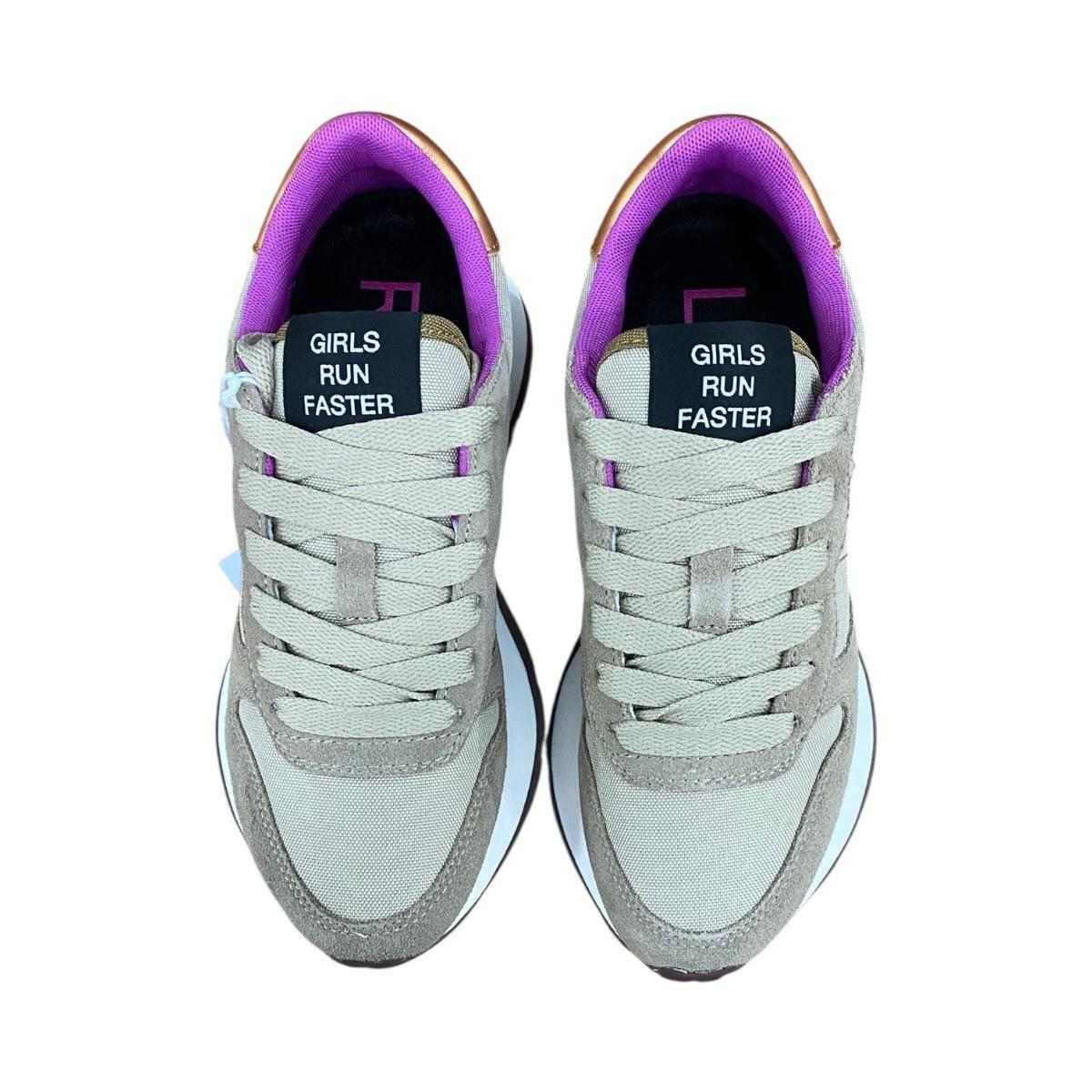 Scarpa Donna Ally solid Sun68 Z45201 Var.beige scur