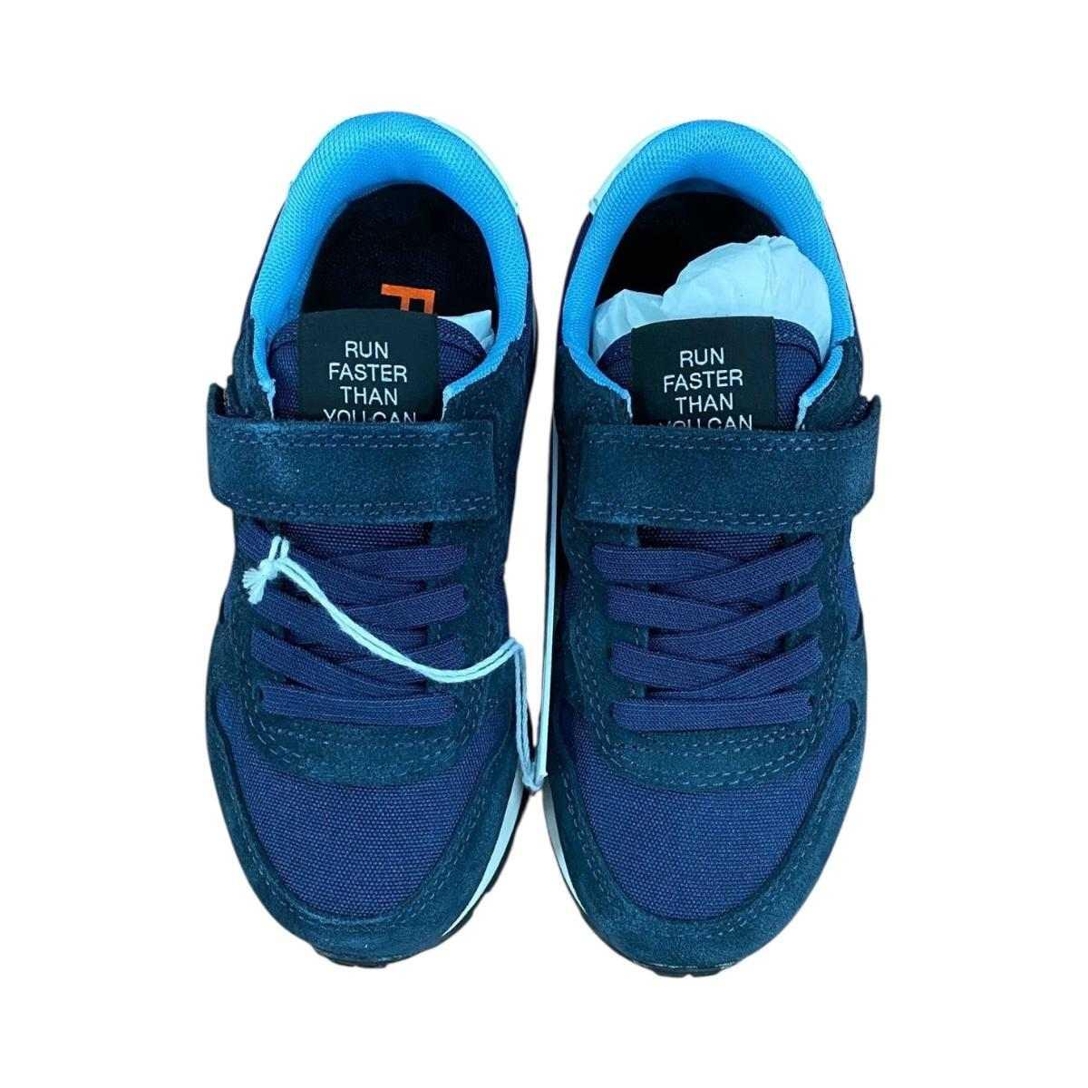 Scarpa Bimbo Tom Sun68 Z45301B Var Navy Blu