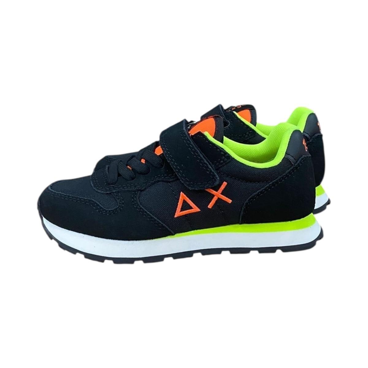 Scarpa Bimbo Tom Sun68 Z45302K Var Nero