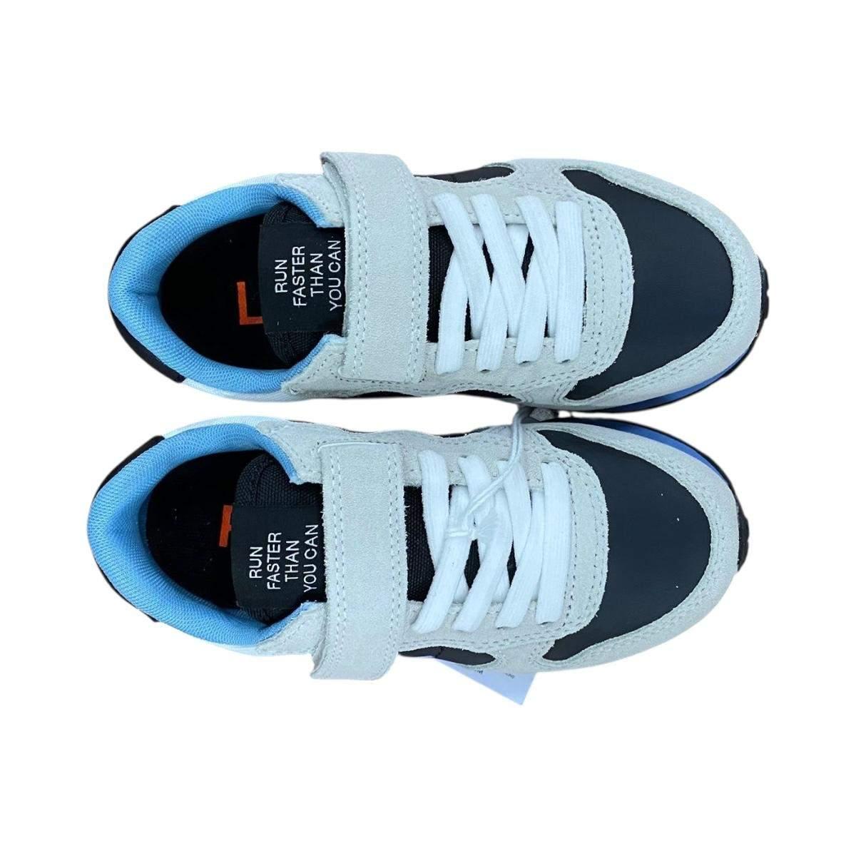 Scarpa Bimbo Tom Sun68 Z45307K Var Bianco