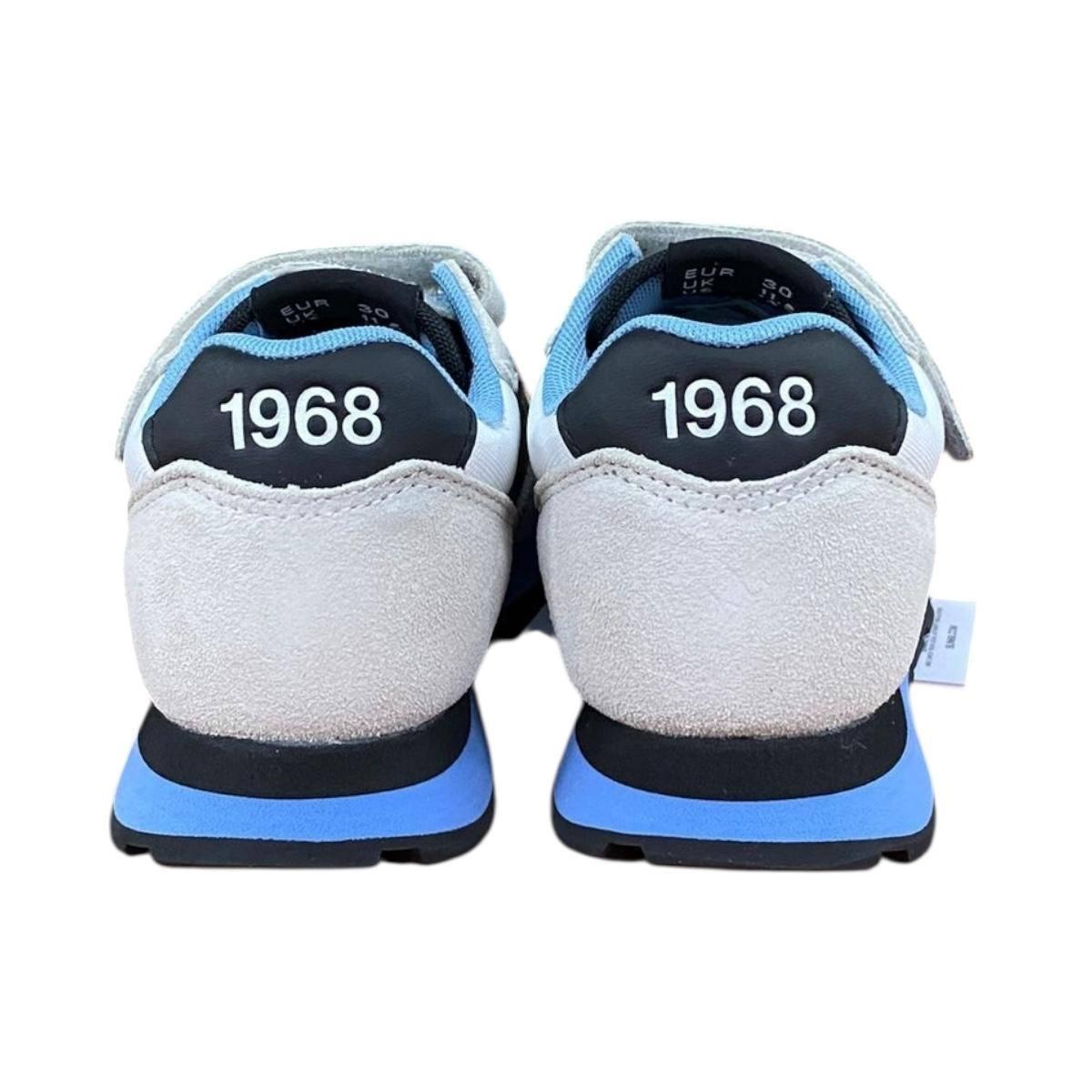 Scarpa Bimbo Tom Sun68 Z45307K Var Bianco