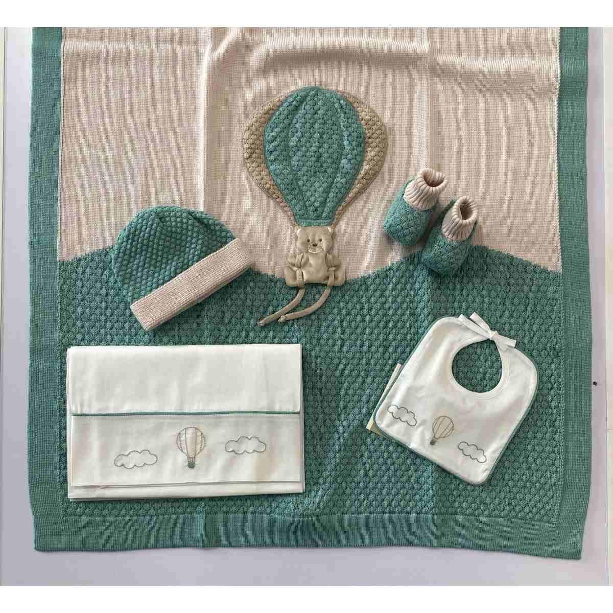 Set Nascita bimbo Marlu IN5780 J07 Verde