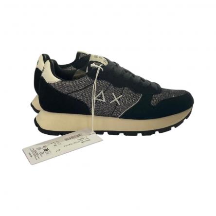 Scarpa Donna Ally Glitter Sun68 Z35204 Nero