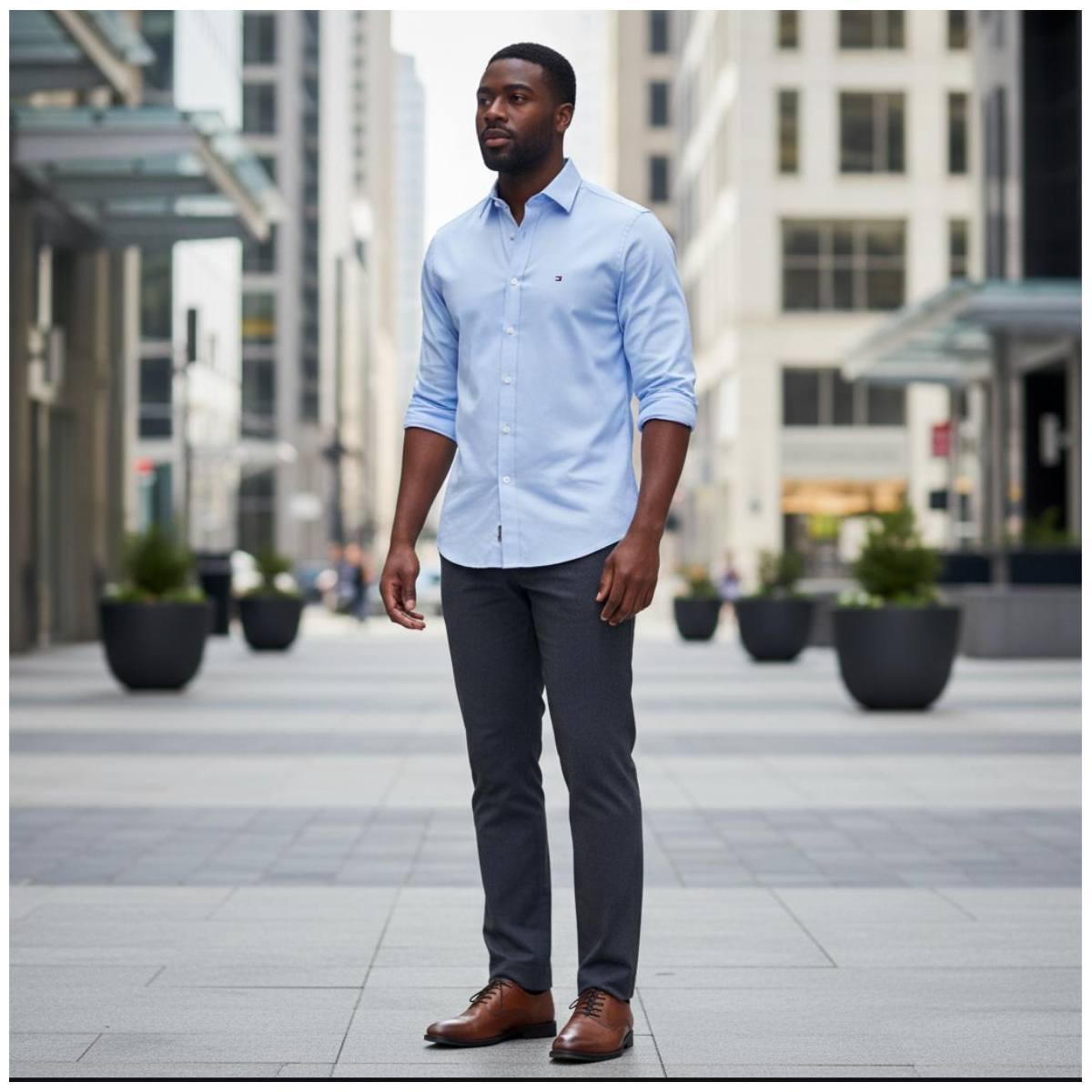 Camicia Uomo Tommy Hilfigher MW38347