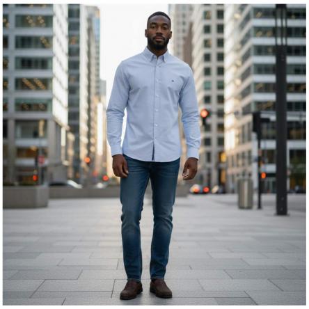 Camicia Uomo Tommy Hilfigher MW38347