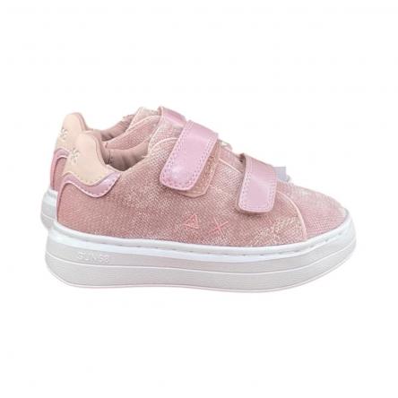 Scarpa Bimba Sun68 grace velvet z45430b rosa