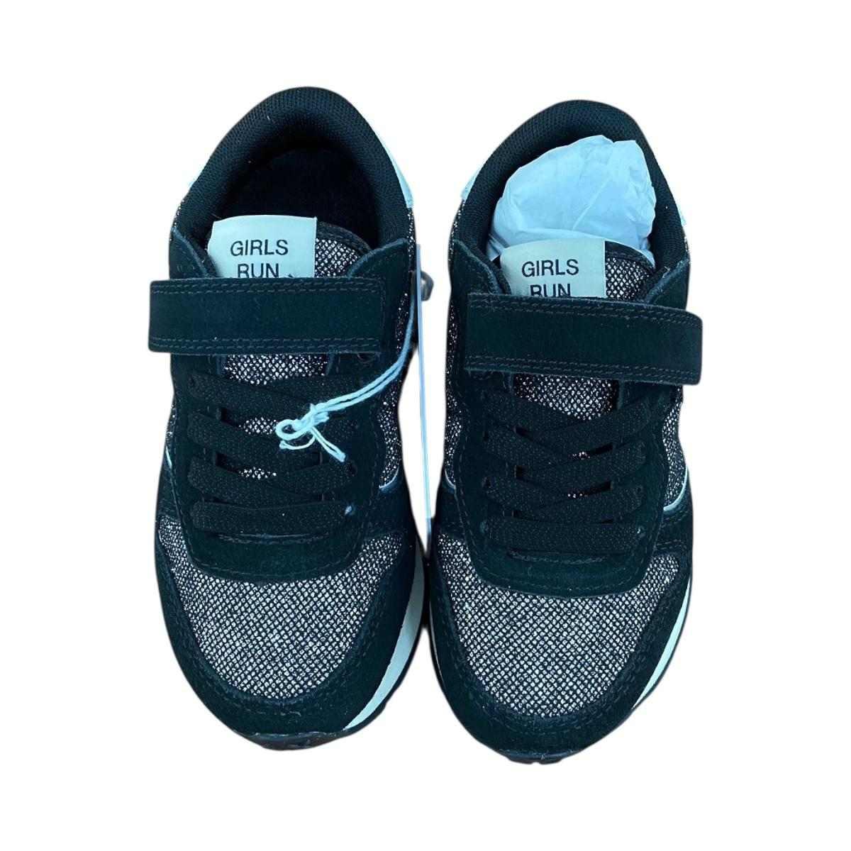 Scarpa Bimba Sun68 ally glitter z45404k nero