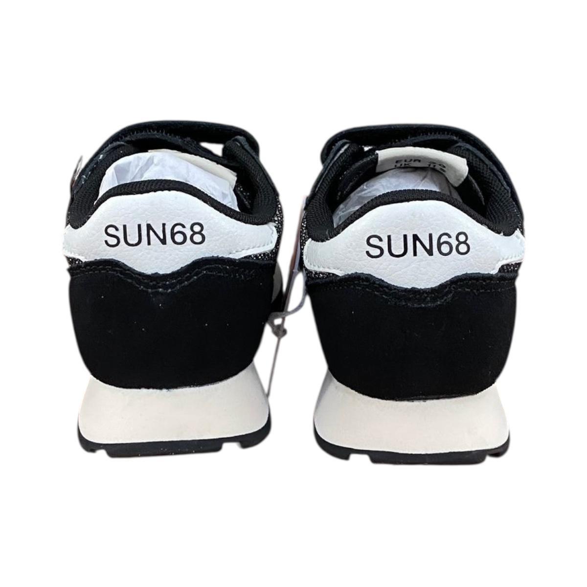 Scarpa Bimba Sun68 ally glitter z45404k nero