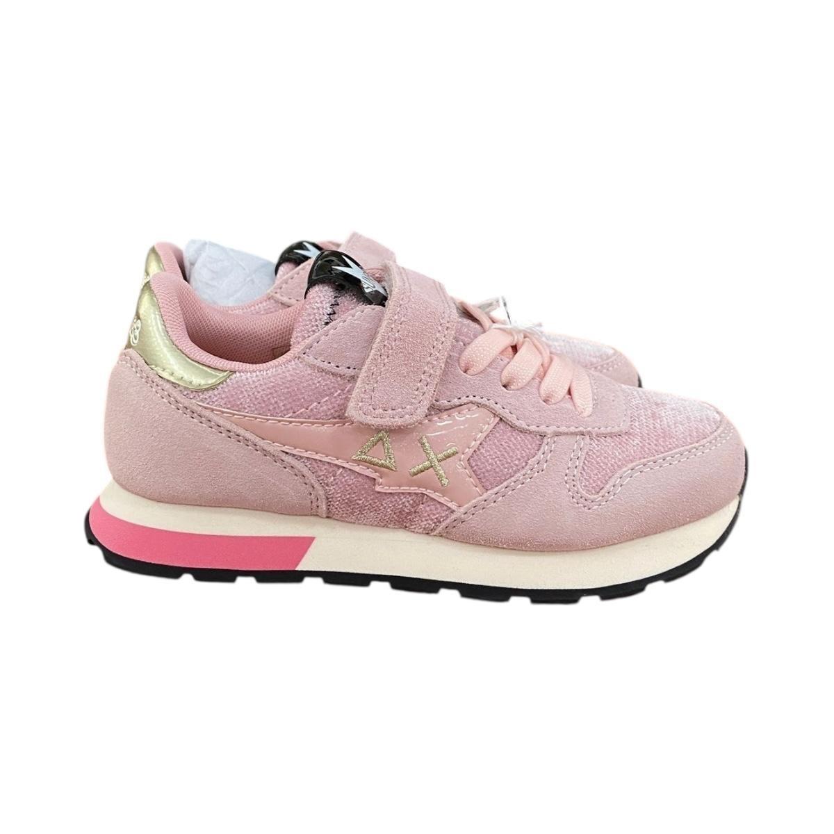 Scarpa Bimba Sun68 starght velvet z45423k rosa