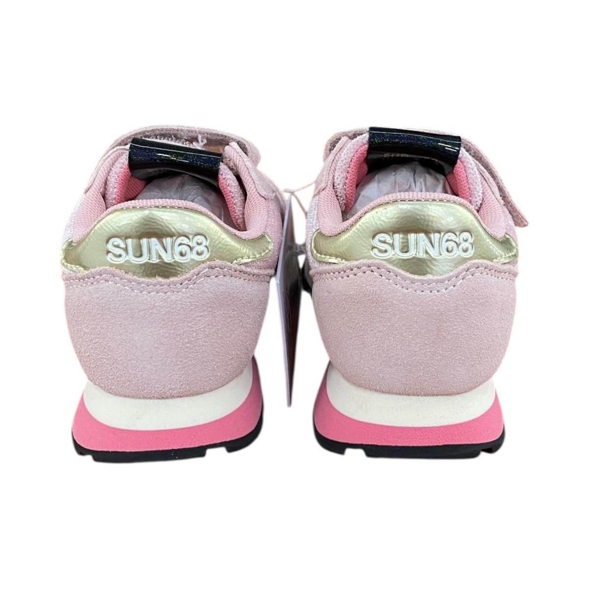Scarpa Bimba Sun68 starght velvet z45423k rosa